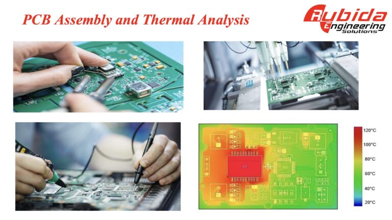 PCB montajı ve termal analizi